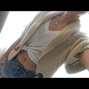 Forever 21 Short Sleeve Cardigan